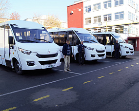 Фото по теме «‎Счастливые покупатели новой линейки автобусов Неман» №1