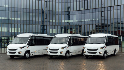 MZKT will sell buses in Russia through government tenders.