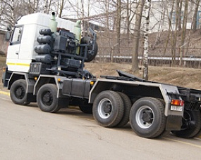 Related photo «‎Volat tests the new truck tractor, MZKT-741600-011» №2