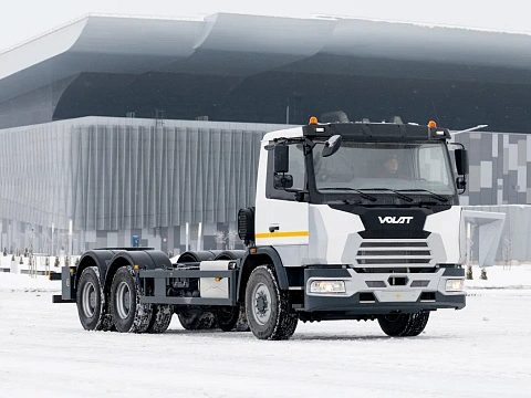 THE FIRST 6X4 VOLAT FOR CONCRETE PUMP TRUCKS