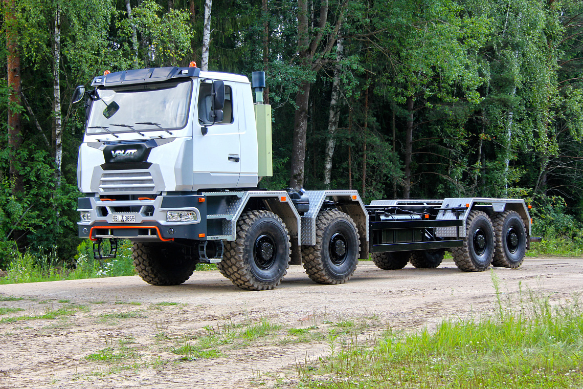 Поставка нового шасси МЗКТ-750004-10 Поставка нового шасси МЗКТ-750004-10