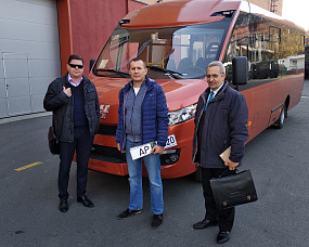 Фото по теме «‎Счастливые покупатели новой линейки автобусов Неман» №2