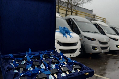 SHIPMENT OF A BATCH OF 15 INTERCITY BUSES NEMAN-420434 FOR JSC "MINOBLAVTOTRANS" 