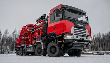 MZKT chassis became the basis of the Russian oil production fleet.