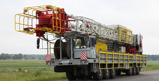 Chassis for mobile drilling rigs