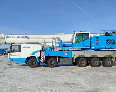 Related photo «‎THE PILOT OPERATION OF THE HALYCHANIN TRUCK CRANE ON THE CHASSIS OF OJSC 