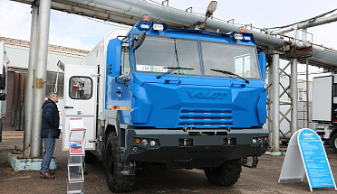 VOLAT представил на выставке совместный с «МАЗ-КУПАВА» автомобиль МЗКТ-4503КМ-010