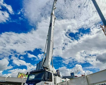 Фото по теме «‎Автобетононасос XCMG XS62 на шасси VOLAT представлен на CTT Expo-2026 в Крокусе» №1