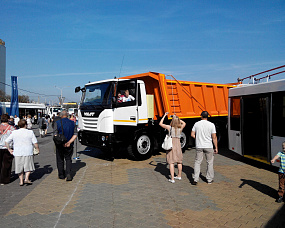 Related photo «‎Volat demonstrated the MZKT-750100-021 dump truck during the Minsk city day» №1