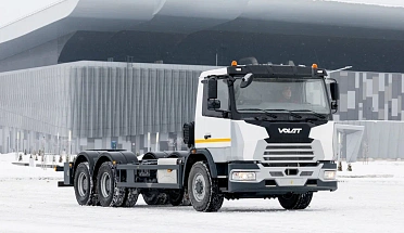 ПЕРВЫЙ VOLAT КОЛЕСНОЙ ФОРМУЛОЙ 6Х4 ДЛЯ АВТОБЕТОНОНАСОСОВ