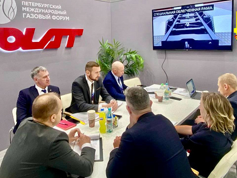 OJSC “MZKT” PRESENTS DOMESTIC DEVELOPMENTS AT THE ST. PETERSBURG INTERNATIONAL GAS FORUM 