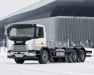 Фото по теме «‎ПЕРВЫЙ VOLAT КОЛЕСНОЙ ФОРМУЛОЙ 6Х4 ДЛЯ АВТОБЕТОНОНАСОСОВ» №3