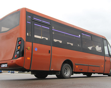 Related photo «‎Minsk wheel tractor plant presented new buses Neman» №5